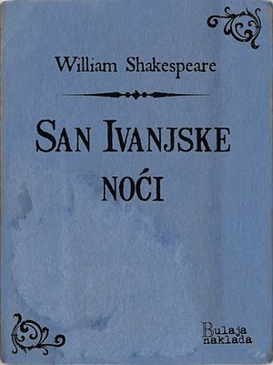 cover image of San Ivanjske noći